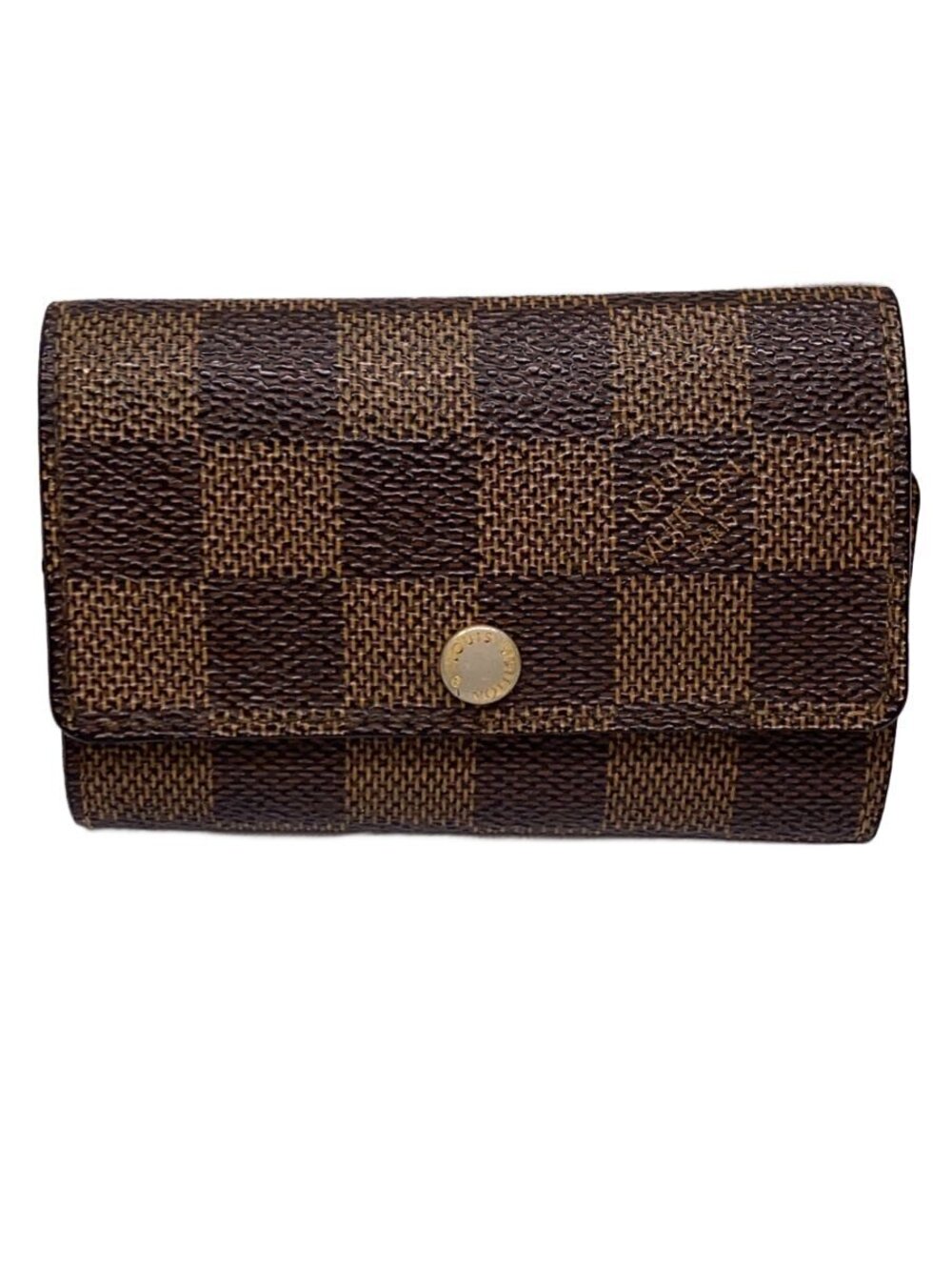 LOUIS VUITTON Multicles Ebene Brown All over